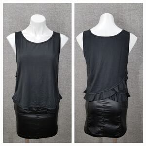 THE BUBBLE GG SLEEVELESS TOP, SIZE M